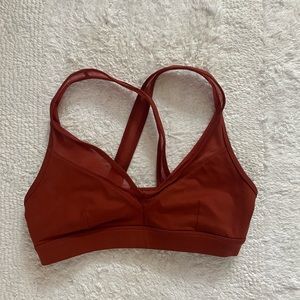 ALO Sports Bra - Rust Color - Size Small